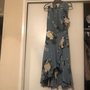 Leith plus size wrap dress